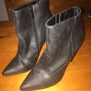Michael Antonio Black Ankle Boots